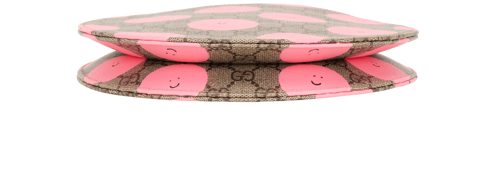 x Euan Roberts GG Round Tote, &pound;295, Handbags, Beige/Pink, Canvas, Top view